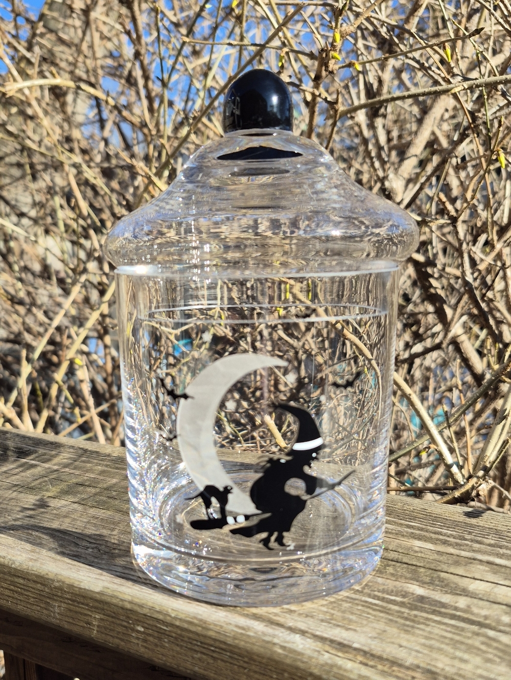 Witch Glass Canister